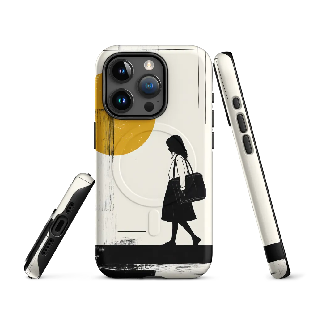 Silent Steps | Phone Case |  15 Pro | MagSafe® Tough Case | Matte