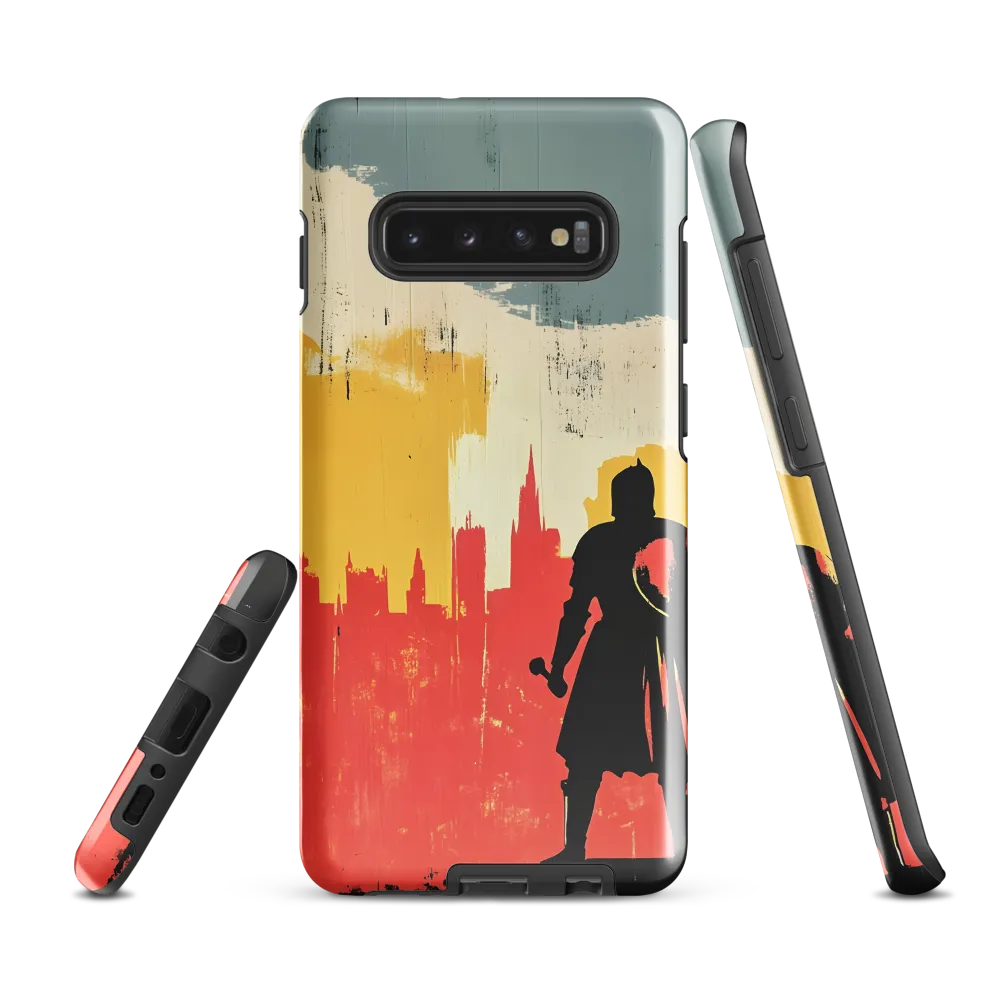 Hero in the Urban Dawn | Phone Case |  S10 Plus | Tough Case | Glossy