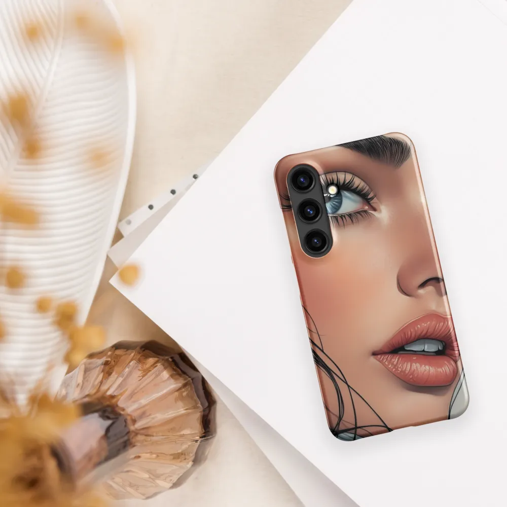 Iris & Skin — Close-Up Portrait