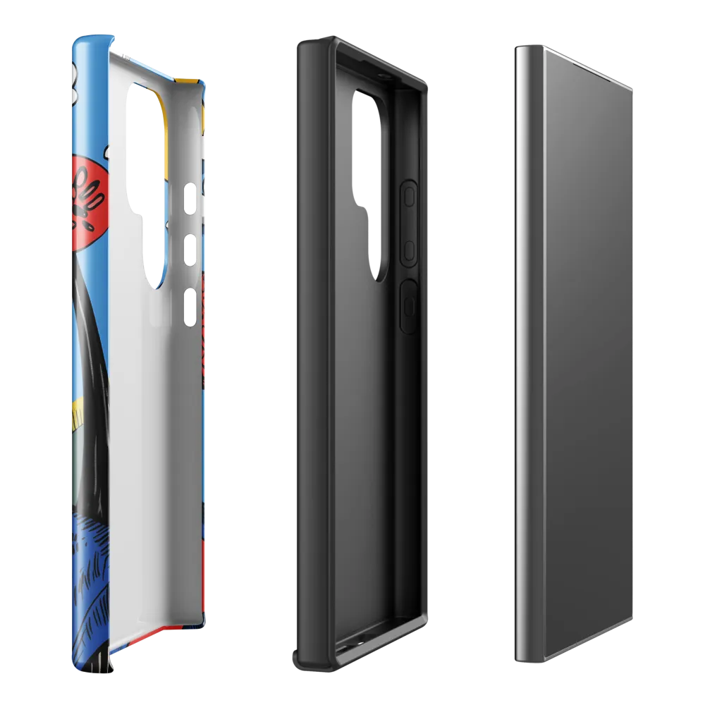 A Playful Journey Through Whimsical Woods | Phone Case |  S24 Ultra | Tough Case | Glossy