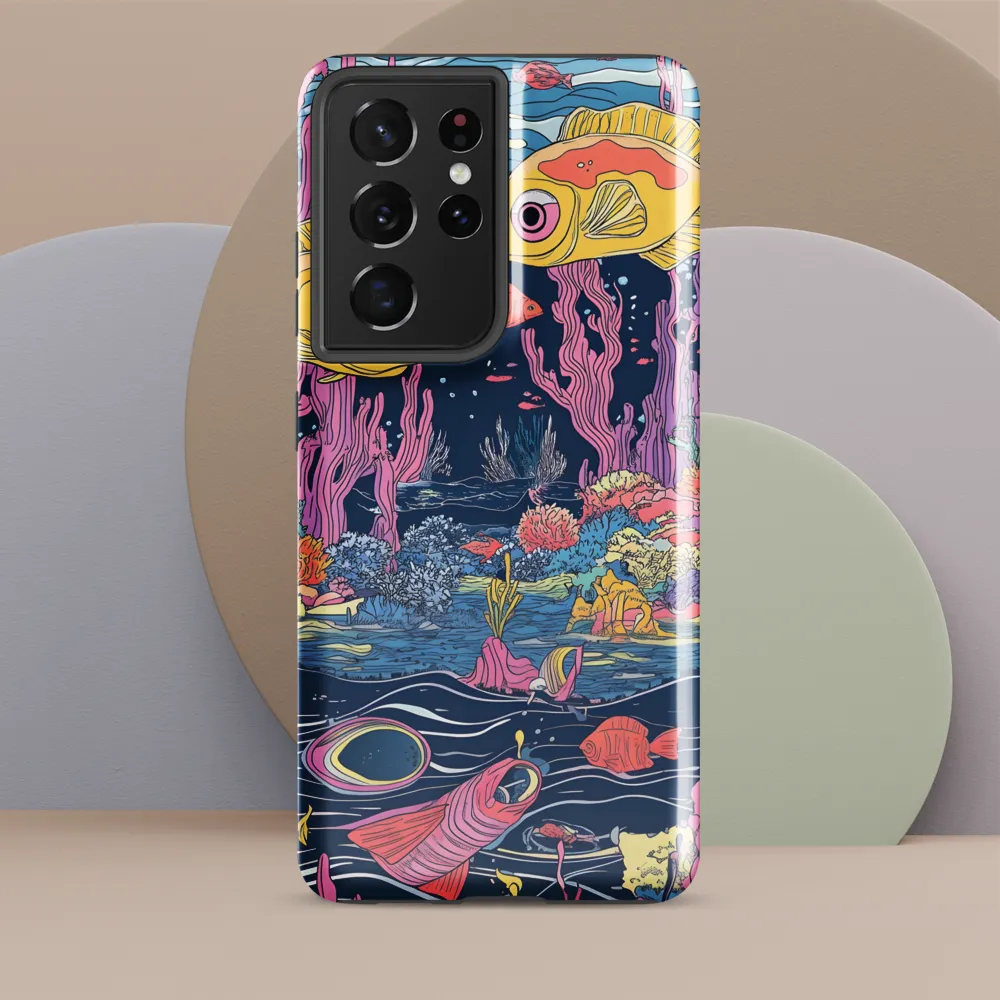 Underwater Dreamscape: A Playful Encounter