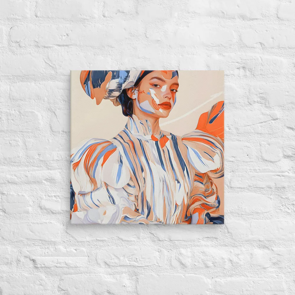 Vibrant Elegance | Canvas | 18″×18″