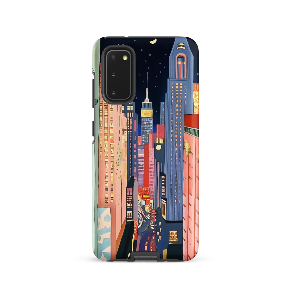 Urban Dreamscape: A Pop Art Night | Phone Case |  S20 | Tough Case | Matte