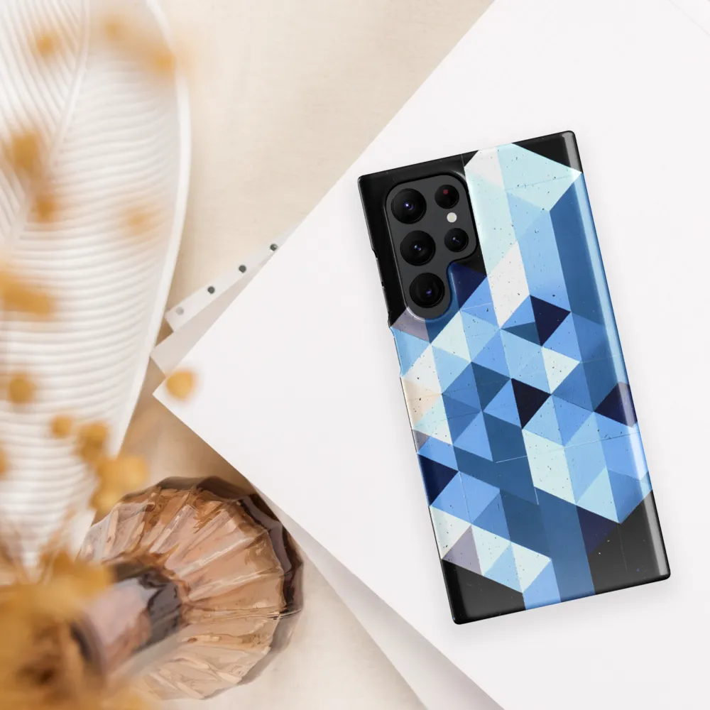 Blueprint of Depth | Phone Case |  S22 Ultra | Snap Case | Glossy