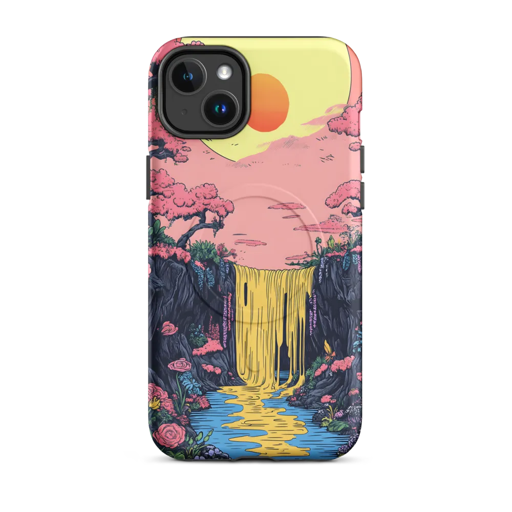 Ethereal Cascade of Blossoms