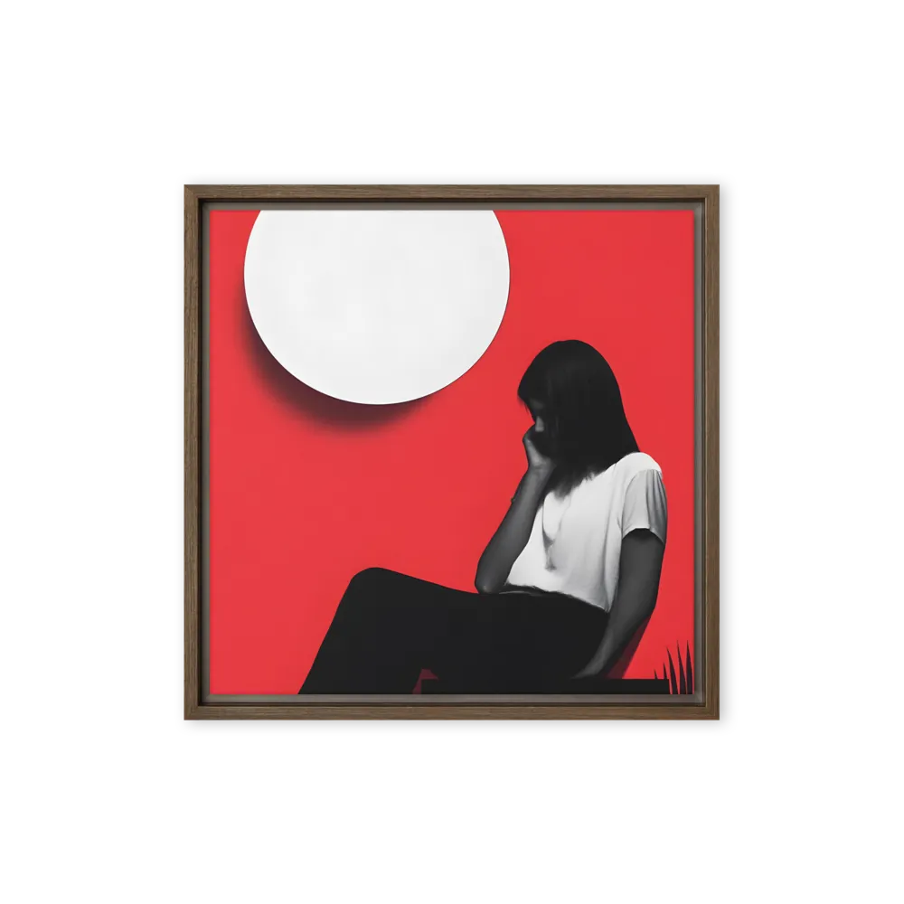 Contemplation in Red