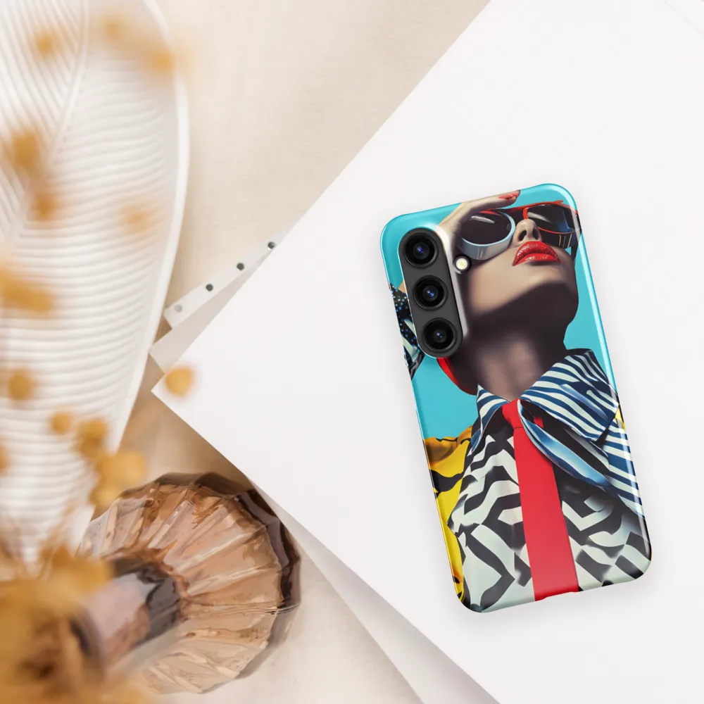 Chic Confidence in Bold Patterns