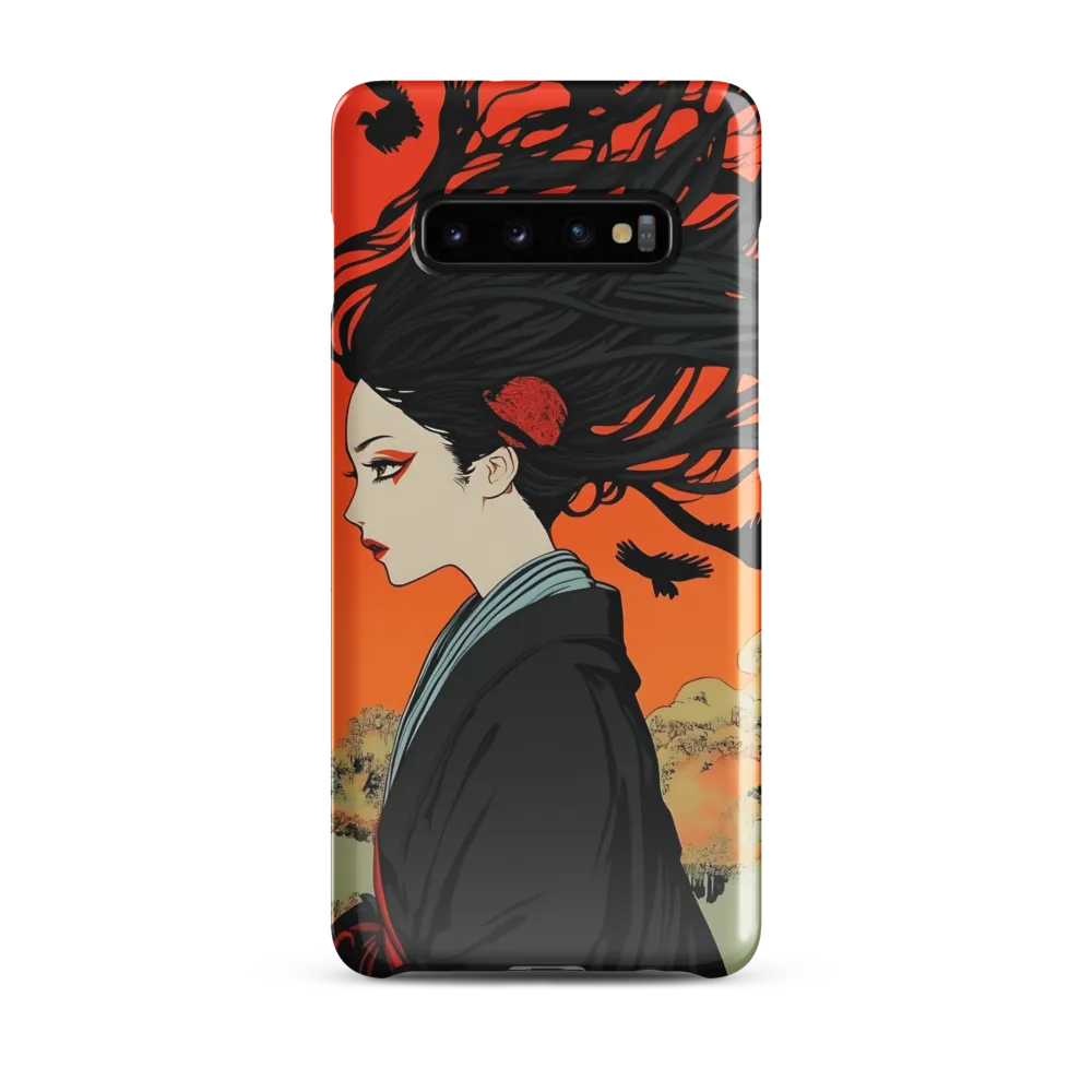 Whispers of Shadows | Phone Case |  S10 Plus | Snap Case | Glossy