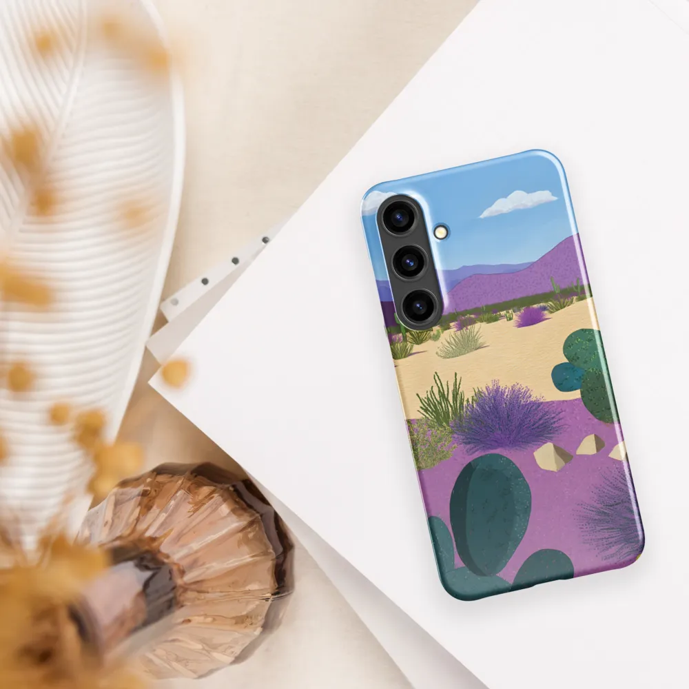 Desert Serenity | Phone Case |  S24 Plus | Snap Case | Glossy