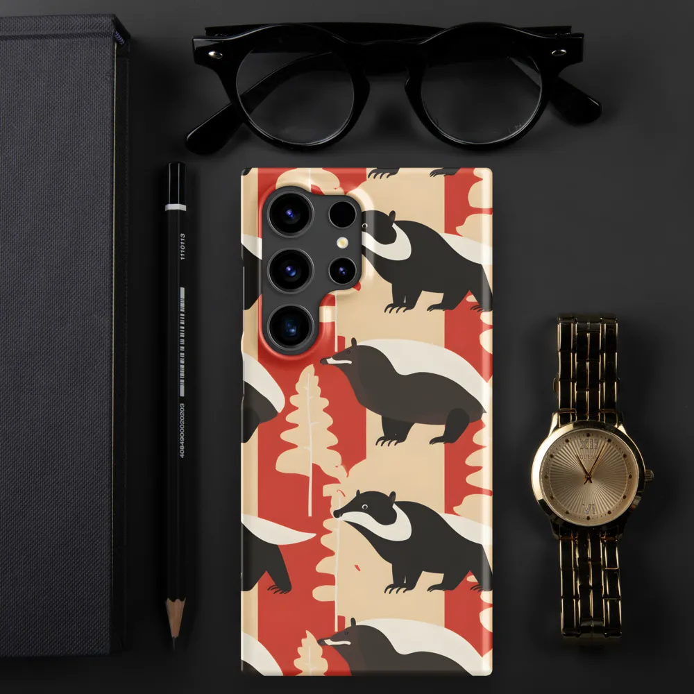 Wildlife Pattern: The Badger Tale