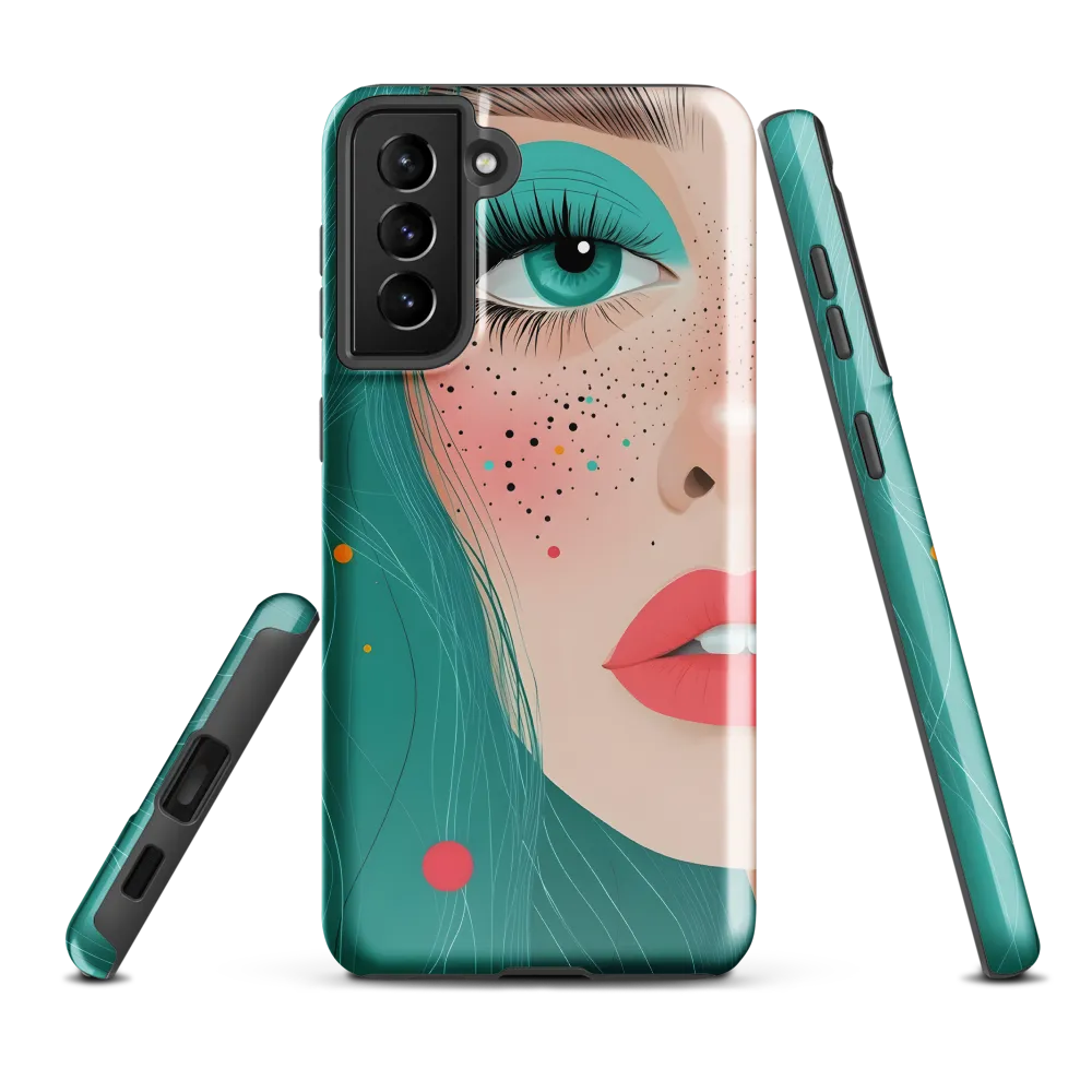 A Playful Portrait: Turquoise Temptation