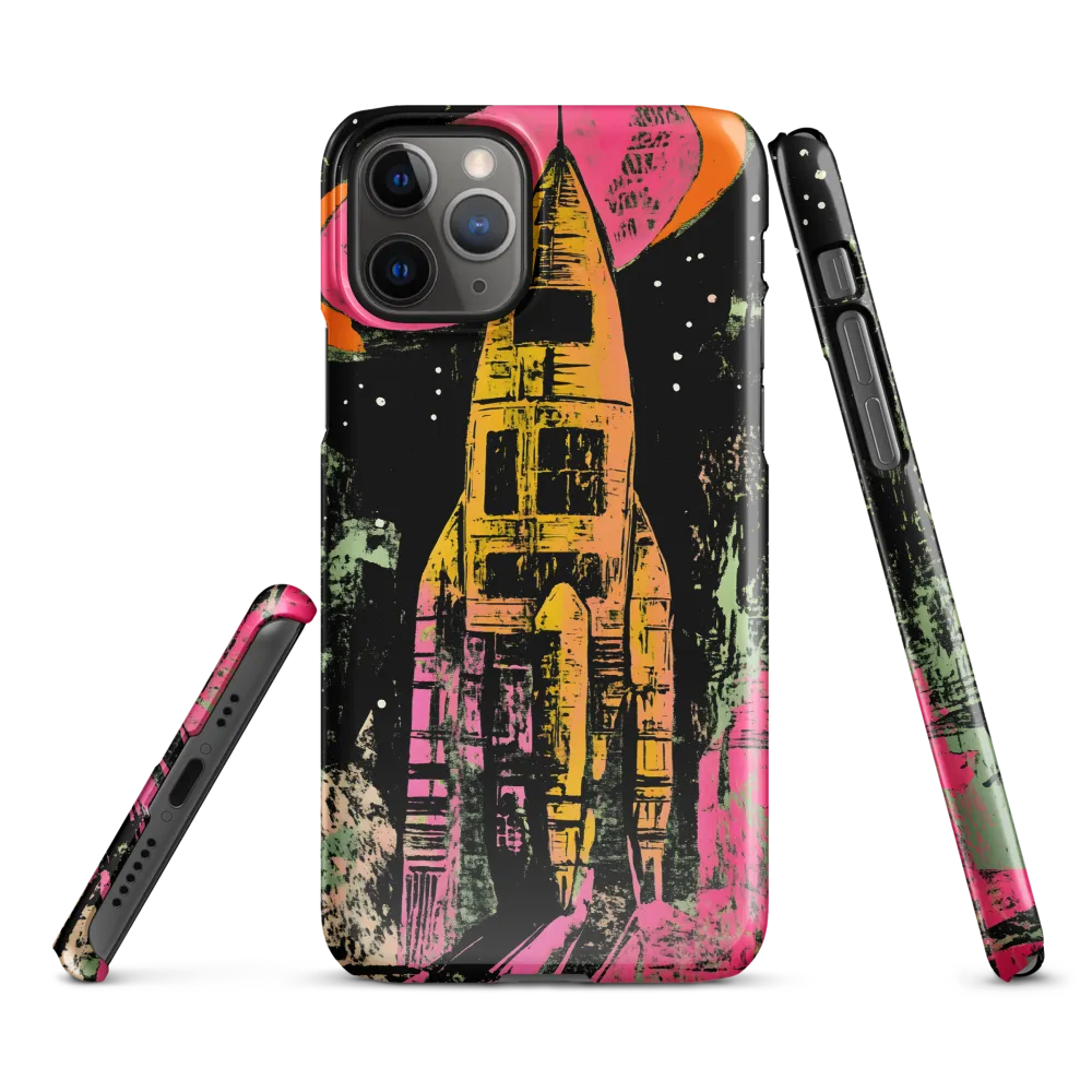 Cosmic Voyage: A Surreal Rocket Adventure