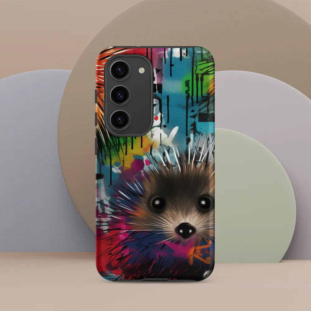 Whimsical Hedgehogs in a Kaleidoscopic Wonderland