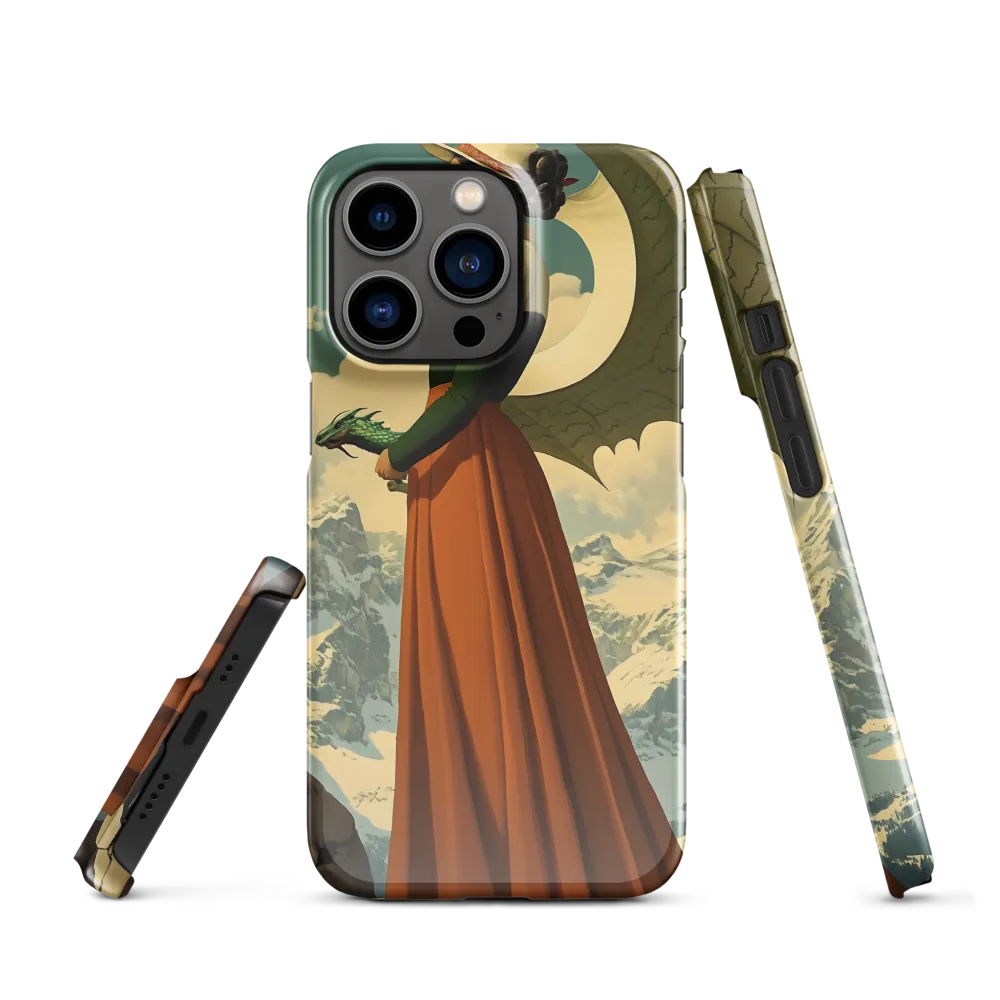 Mystic Harmony: The Dragon Keeper | Phone Case |  13 Pro | Snap Case | Glossy
