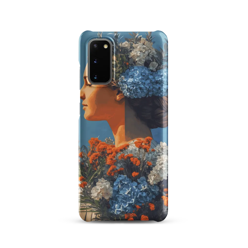 Floral Reverie: A Portrait of Serenity