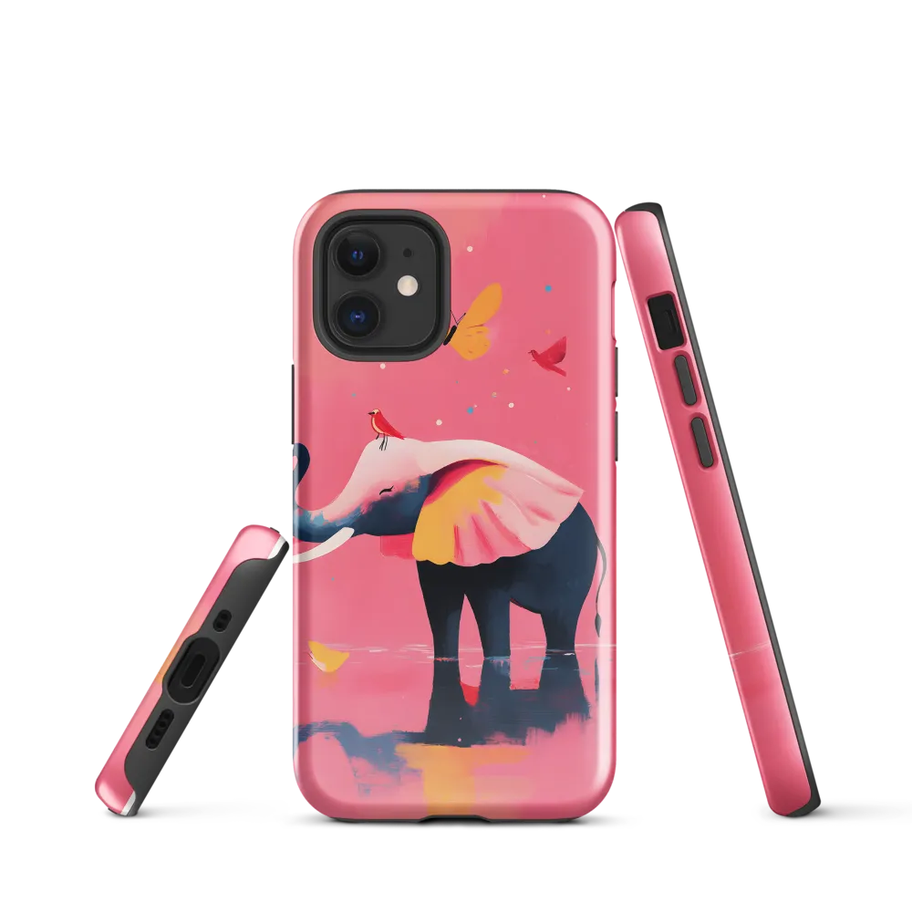 Whimsical Serenity: The Playful Elephant