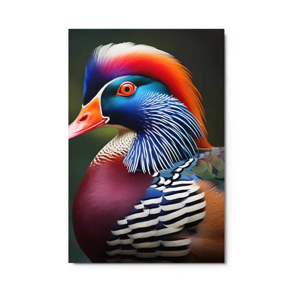 The Majestic Mandarin | Metal Print | 24″×36″