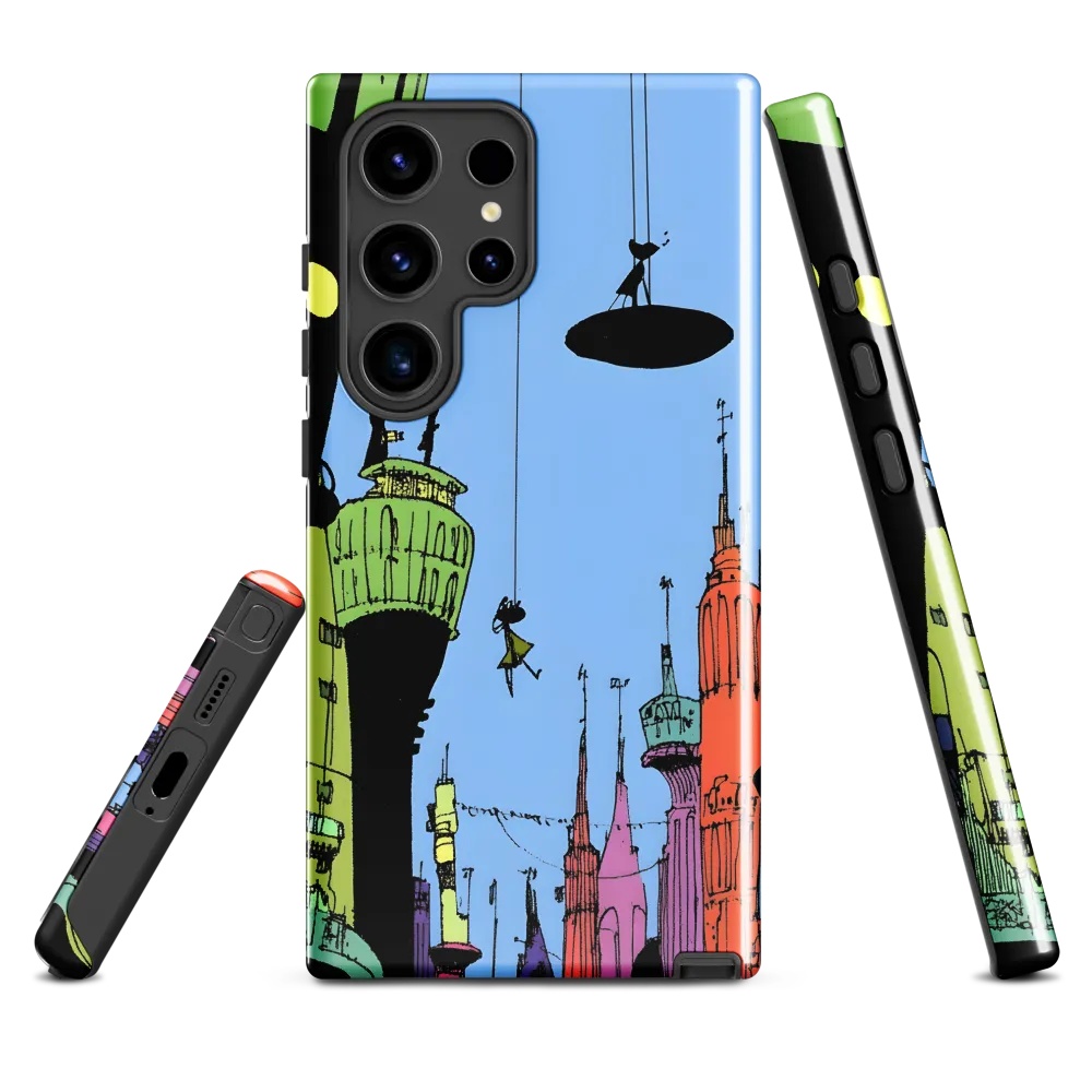 Whimsical Heights: A Futuristic Cityscape