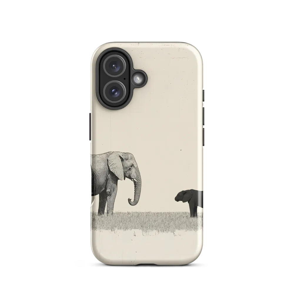 Contrasting Companions | Phone Case |  16 | Tough Case | Glossy