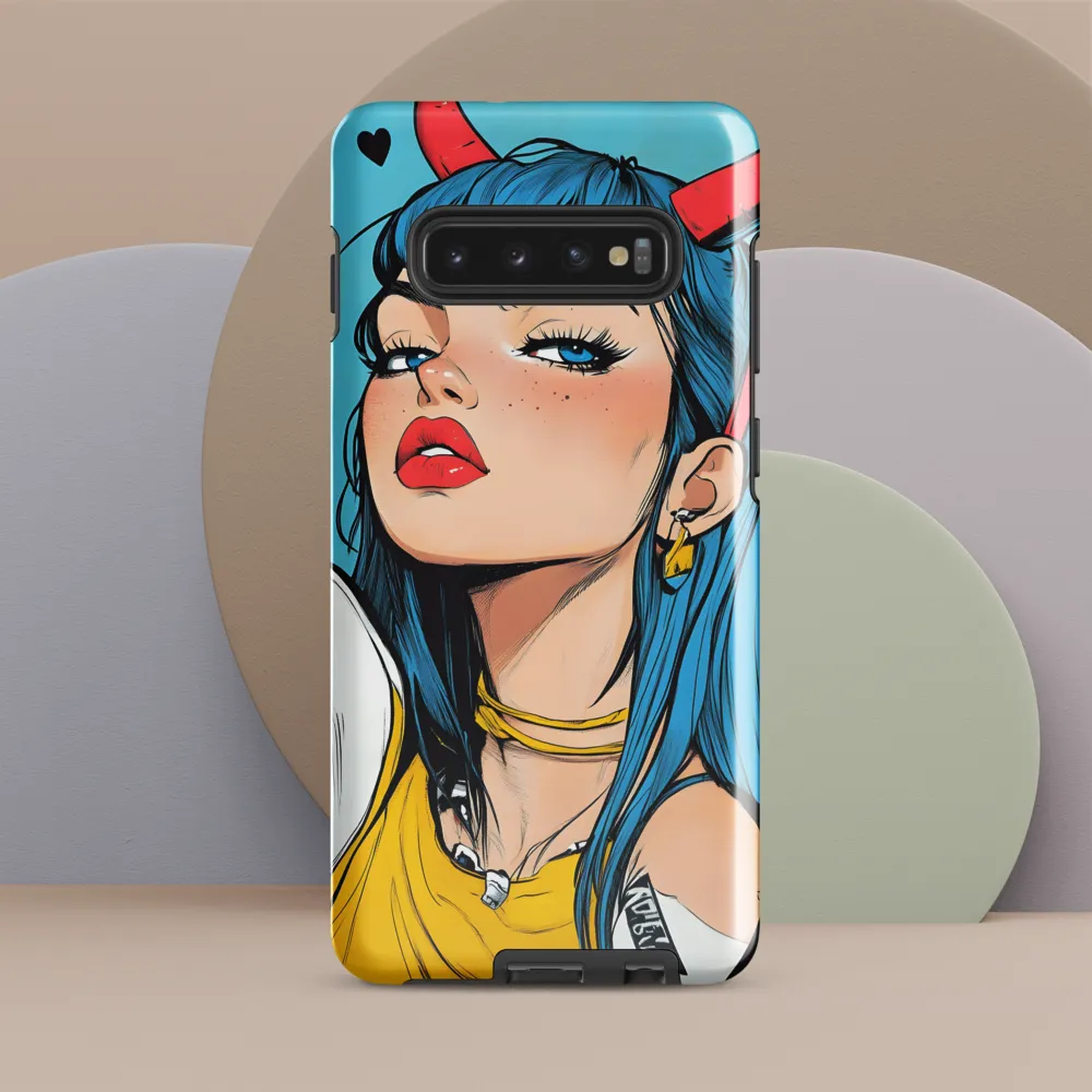 Charismatic Rebellion | Phone Case |  S10 Plus | Tough Case | Glossy