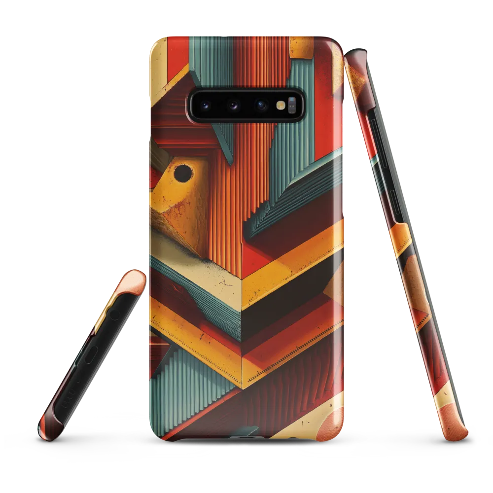 Geometric Harmony | Phone Case |  S10 Plus | Snap Case | Glossy