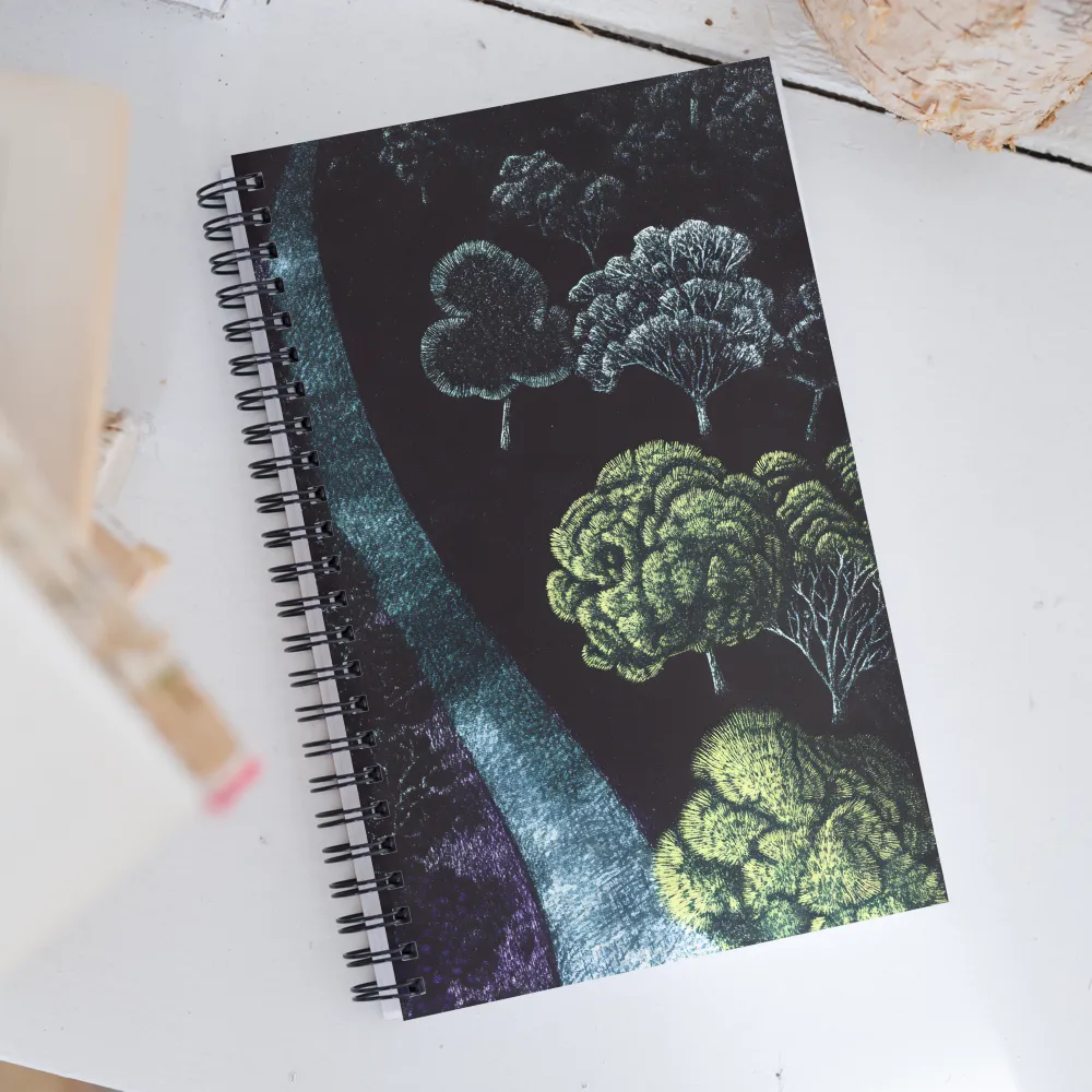 Whispers of the Forest | Spiral Notebook