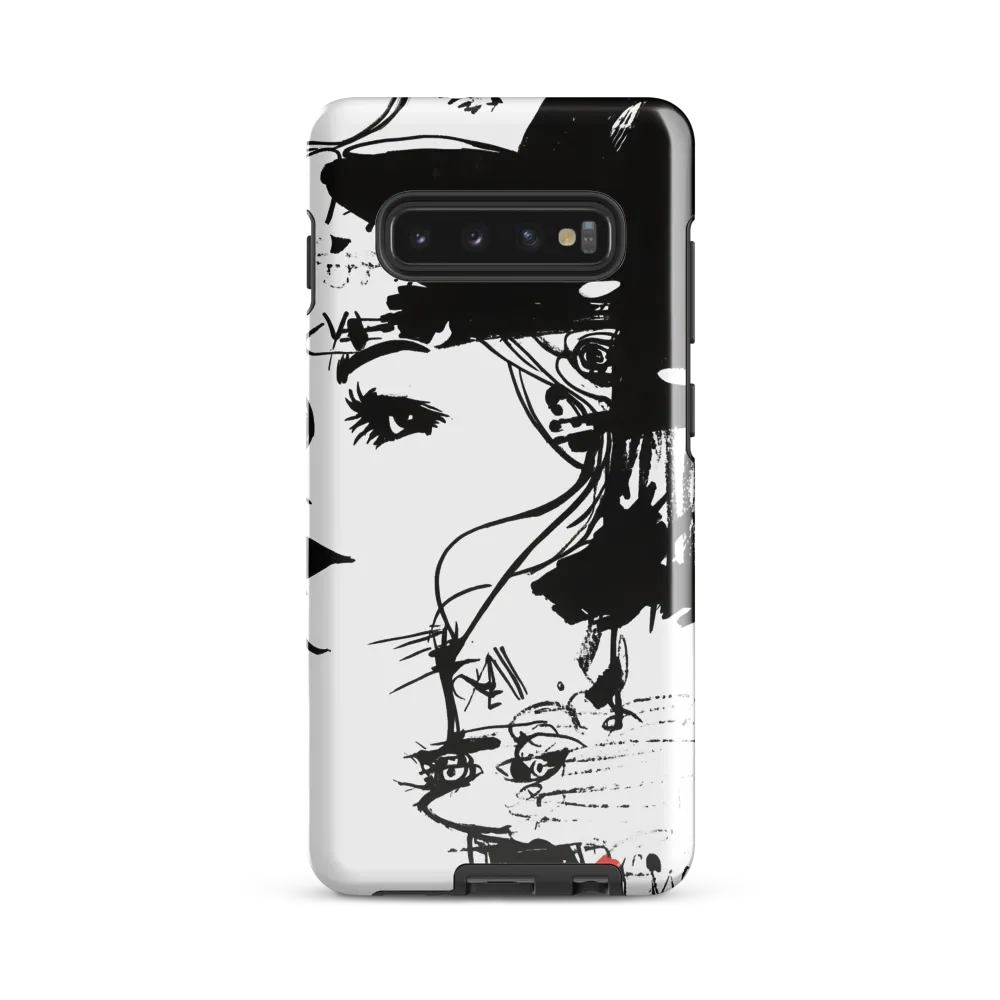 Enigmatic Elegance | Phone Case |  S10 Plus | Tough Case | Glossy