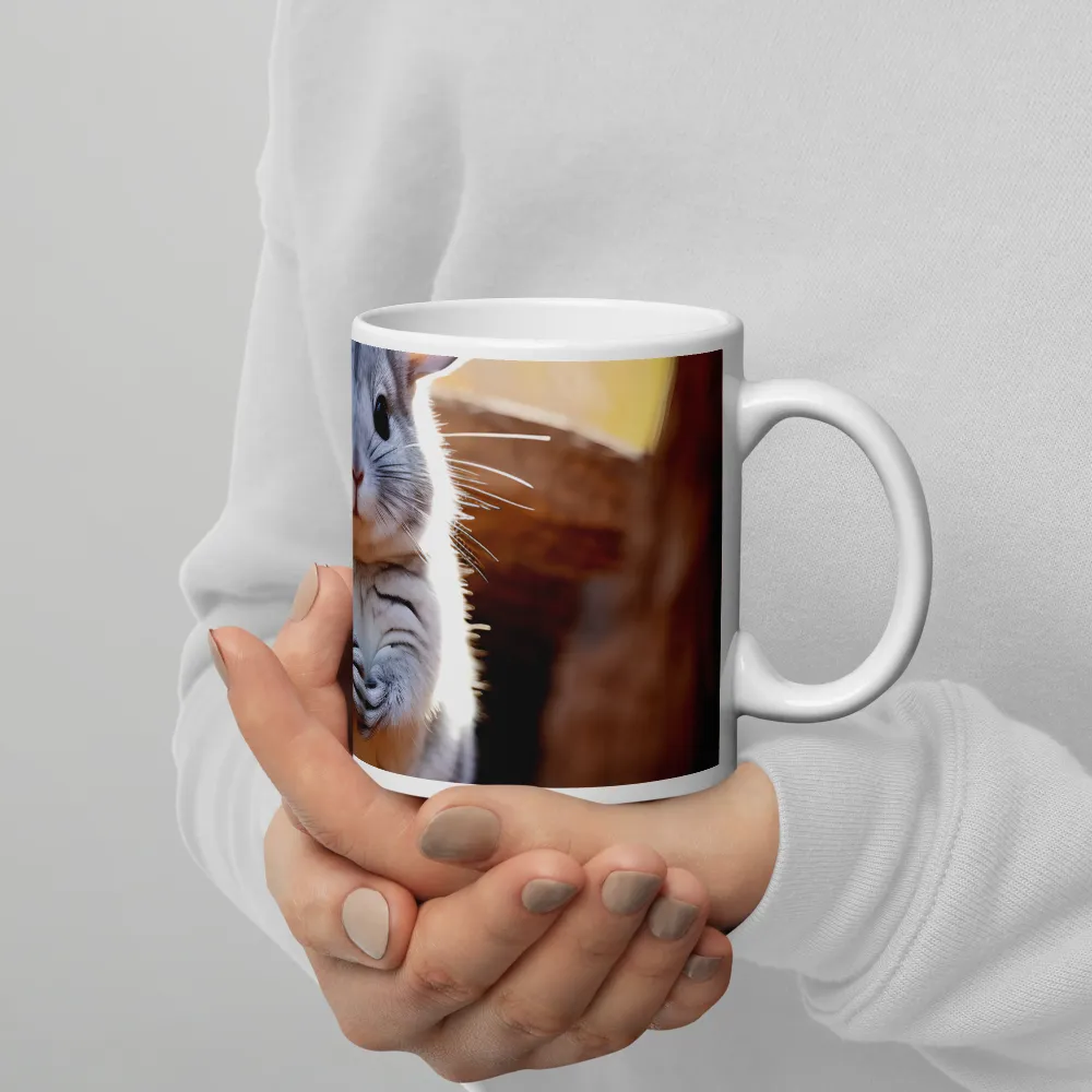 Gentle Whispers of Nature: The Chinchilla | Mugs | Multiple Sizes & Colors