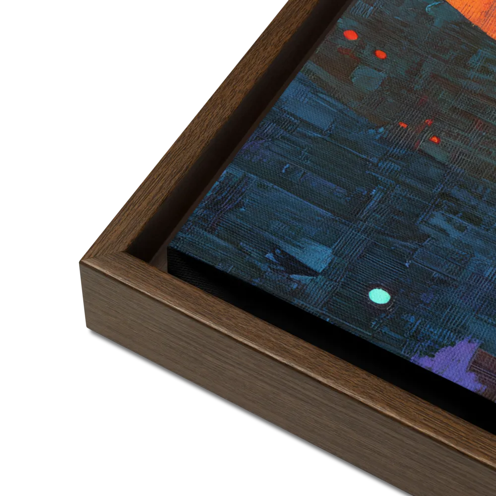 The Portal of Dreams | Canvas with Brown Frame | 18″×24″