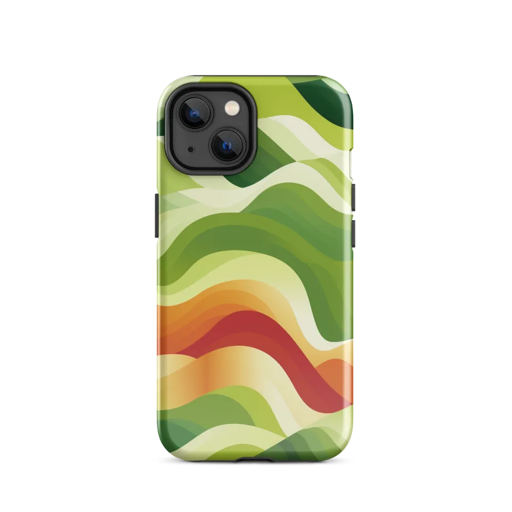 Waves of Nature | Phone Case |  14 | Tough Case | Glossy