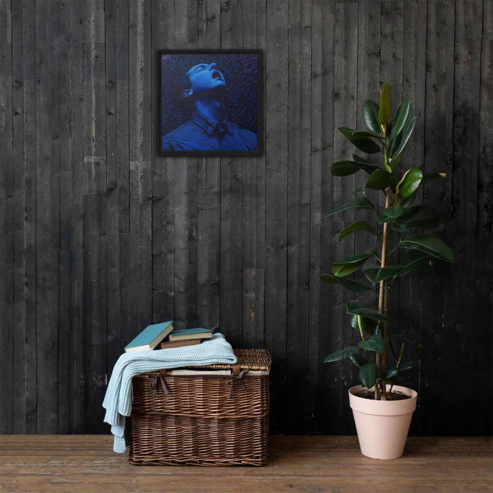 Dreams Unbound | Canvas with Black Frame | 16″×16″