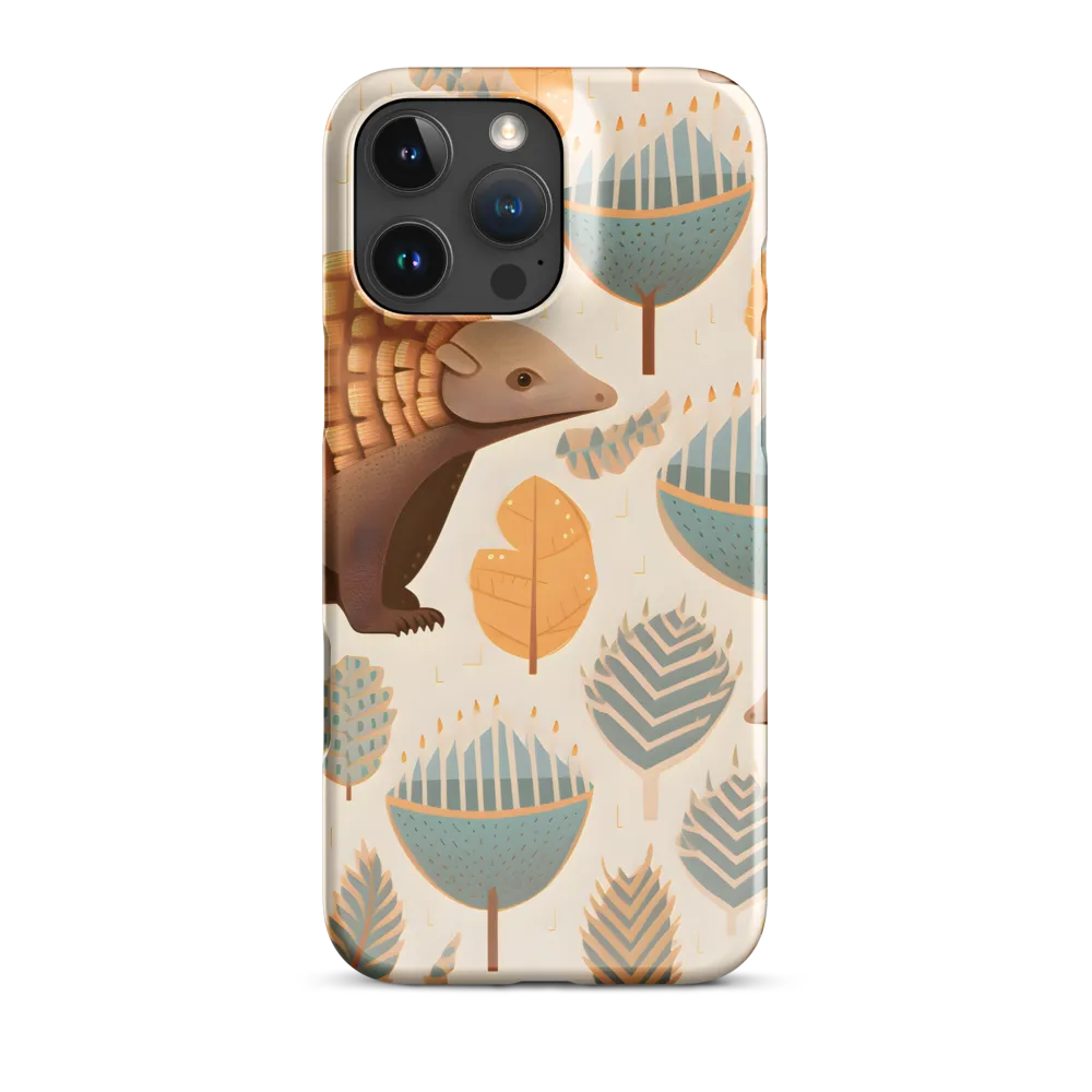 Pangolins in a Whimsical Habitat