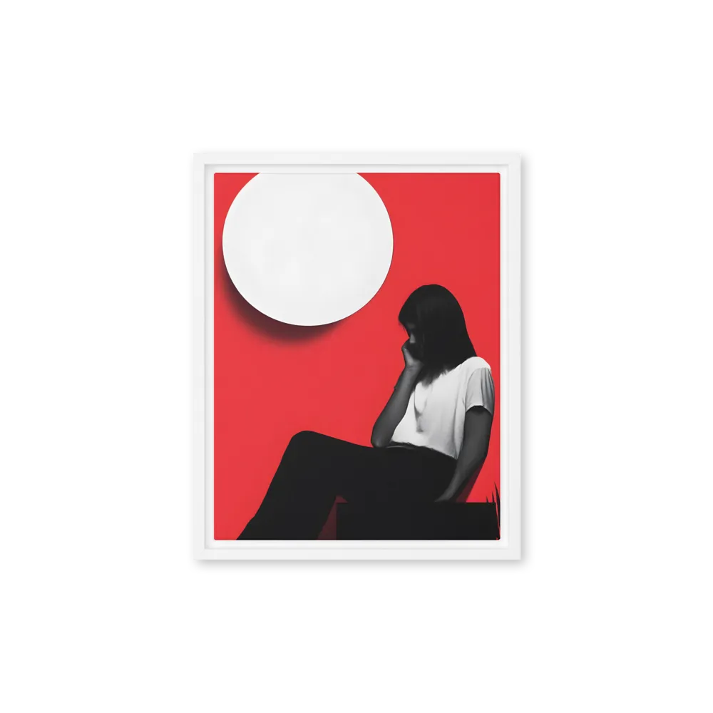 Contemplation in Red