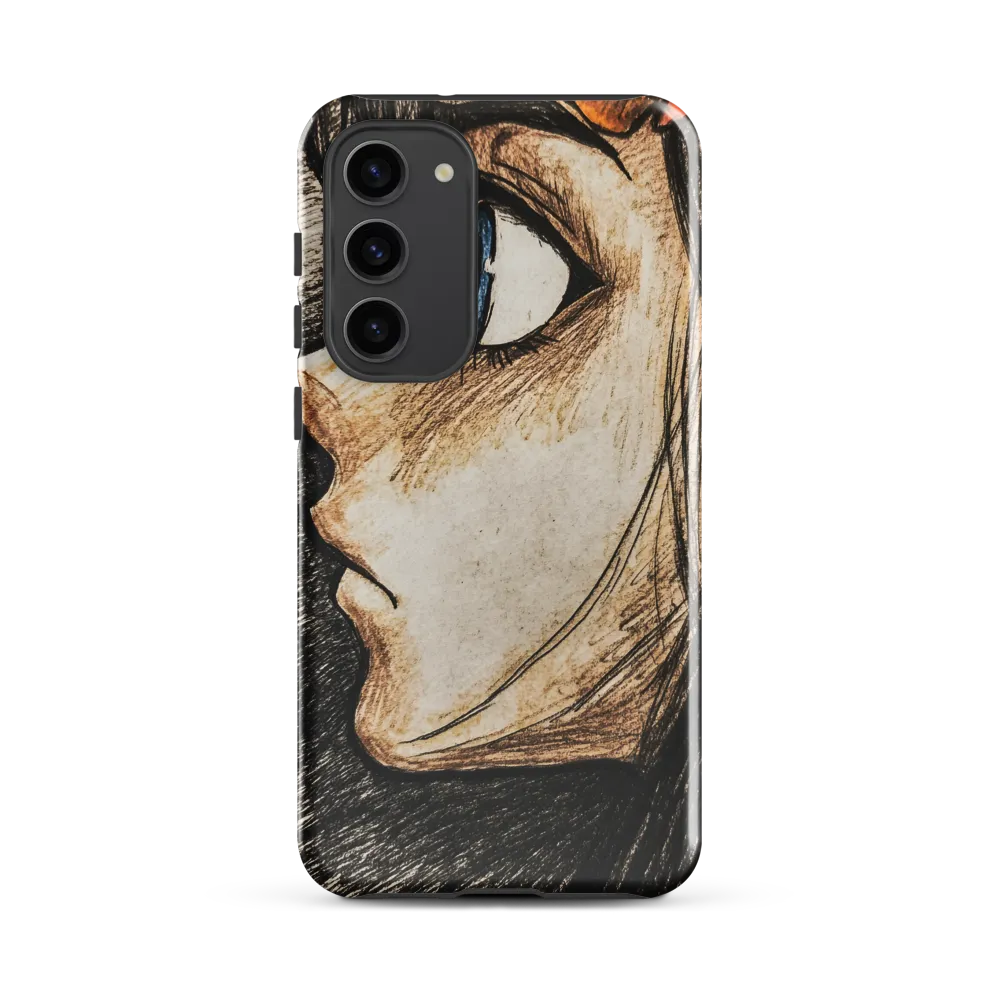 Reflections in Profile | Phone Case |  S23 Plus | Tough Case | Glossy