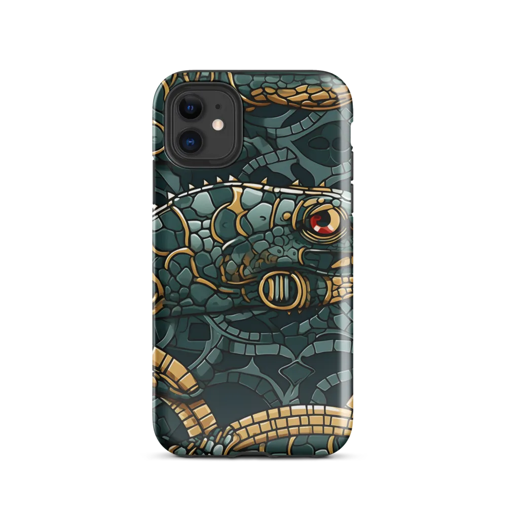 Lizards of Abstraction | Phone Case |  11 | Tough Case | Glossy