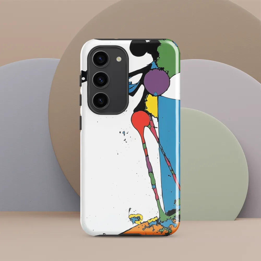 Dynamic Abstract Movement | Phone Case |  S23 | Tough Case | Glossy
