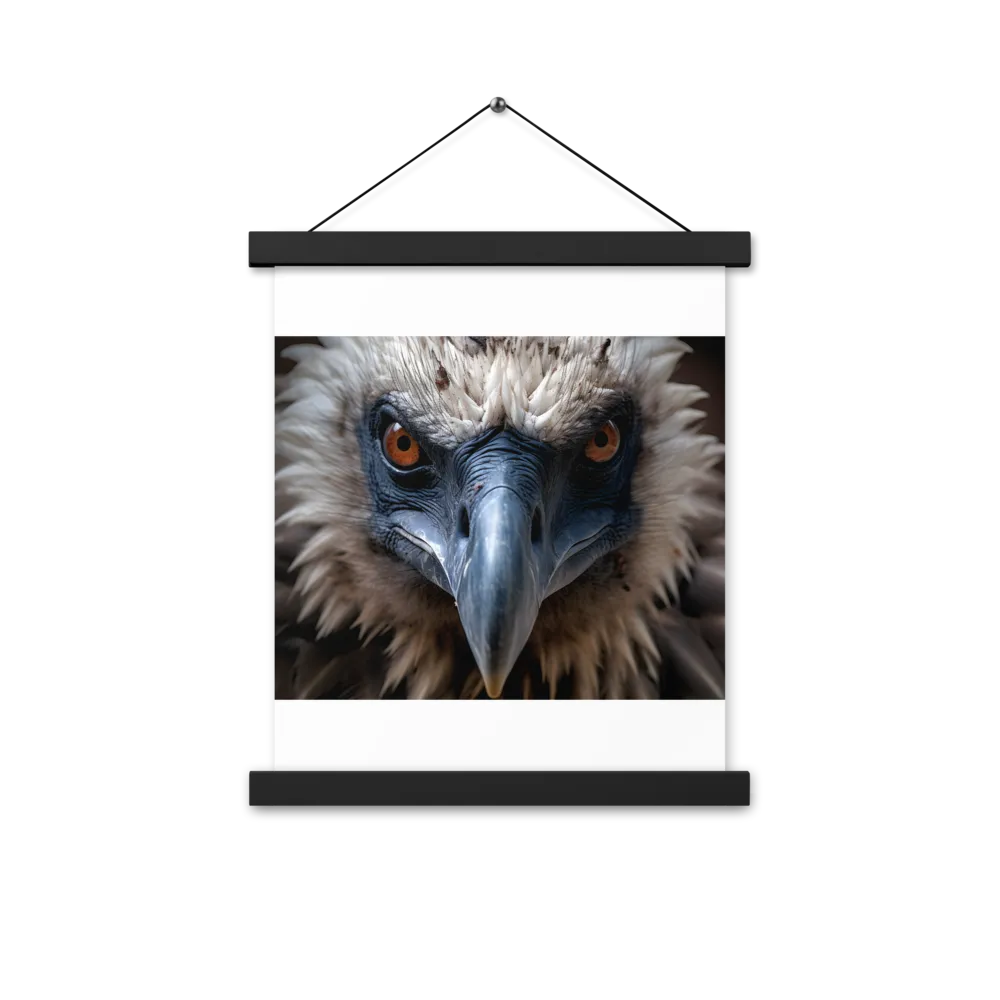 The Gaze of Strength | Poster With Black Wood Hanger | 11″×14″