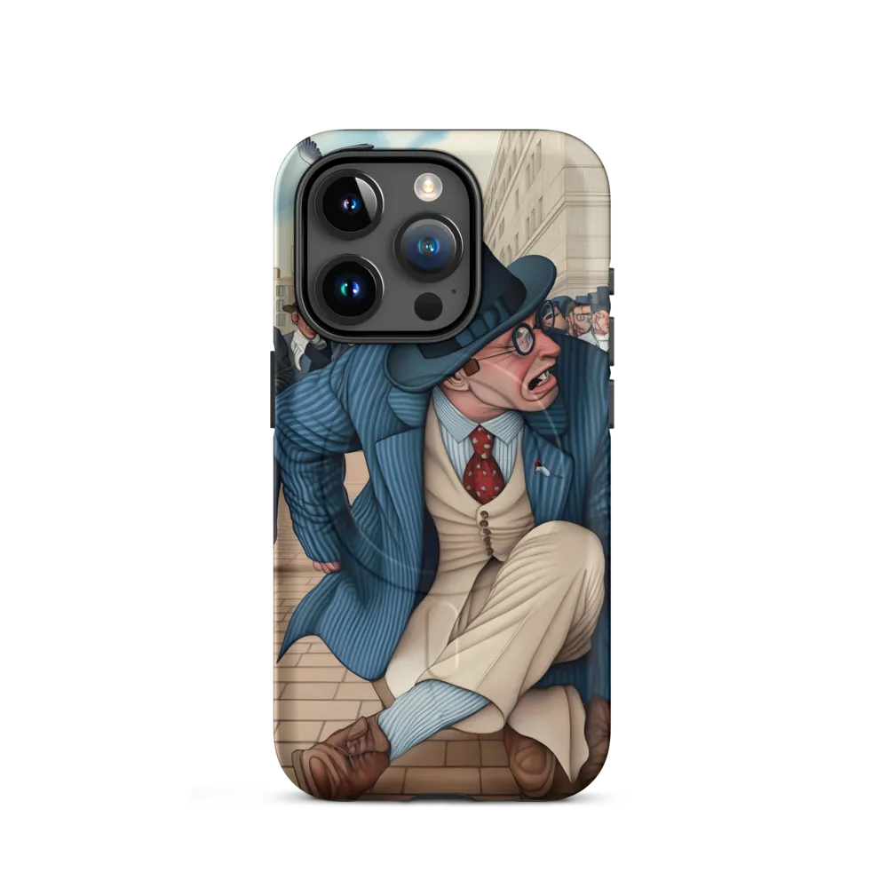 Caught in Tension | Phone Case |  15 Pro | MagSafe® Tough Case | Matte