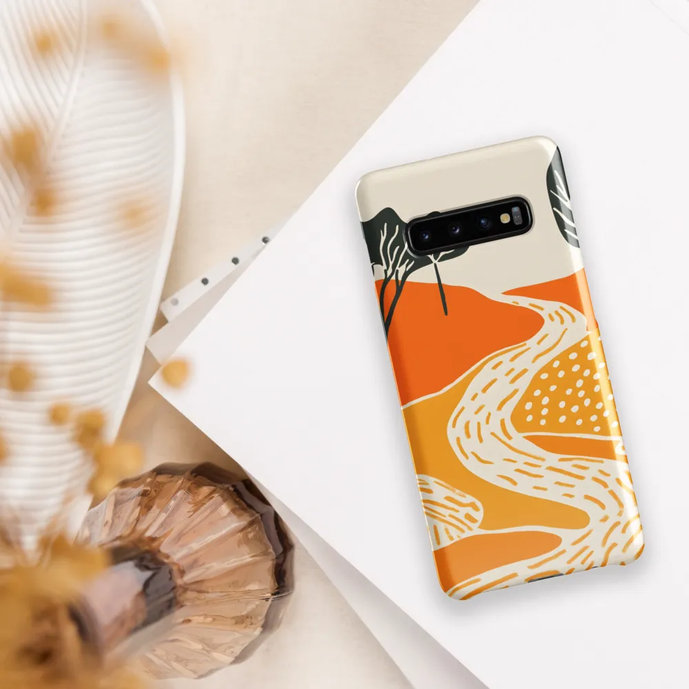 Winding Paths of Color | Phone Case |  S10 Plus | Snap Case | Glossy