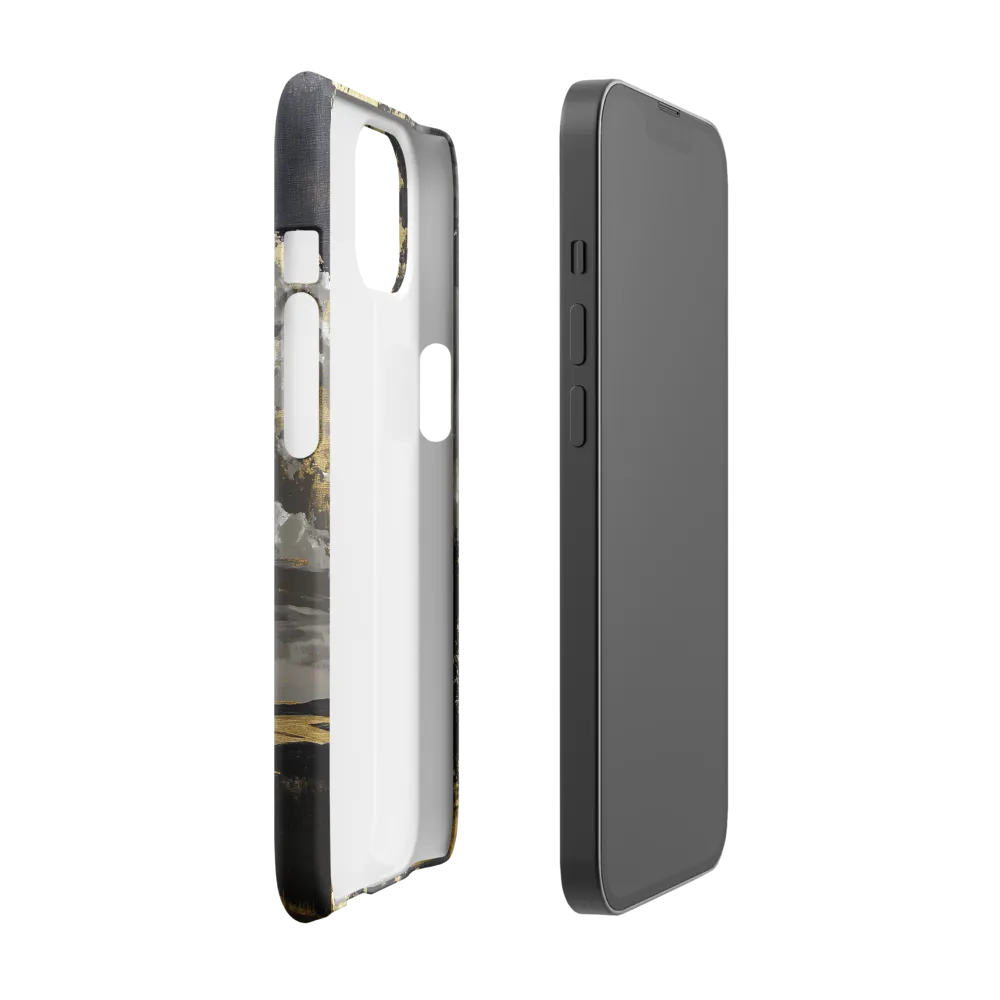 Golden Serenity in a Dramatic Sky | Phone Case |  13 | Snap Case | Glossy