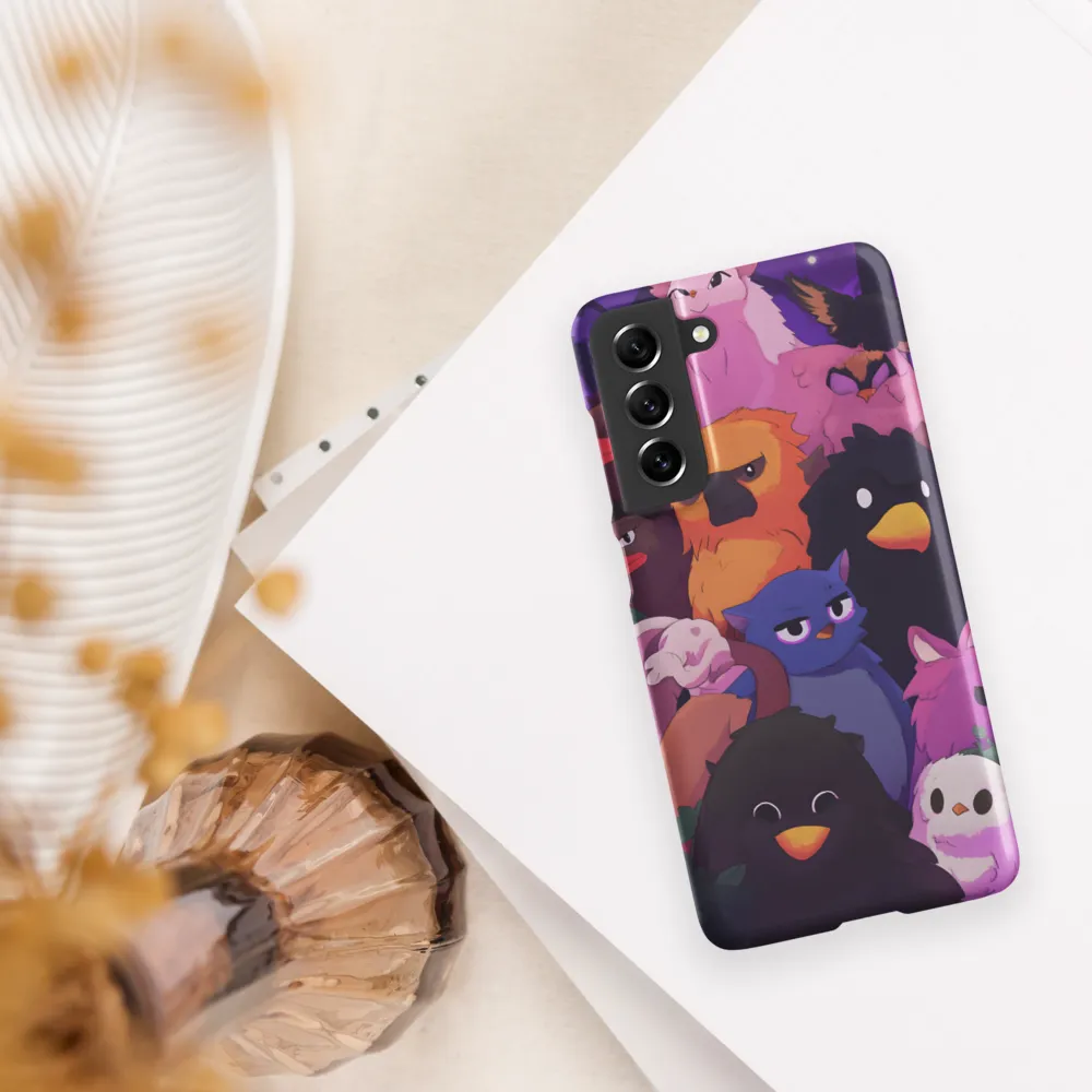 Whimsical Avian Gathering