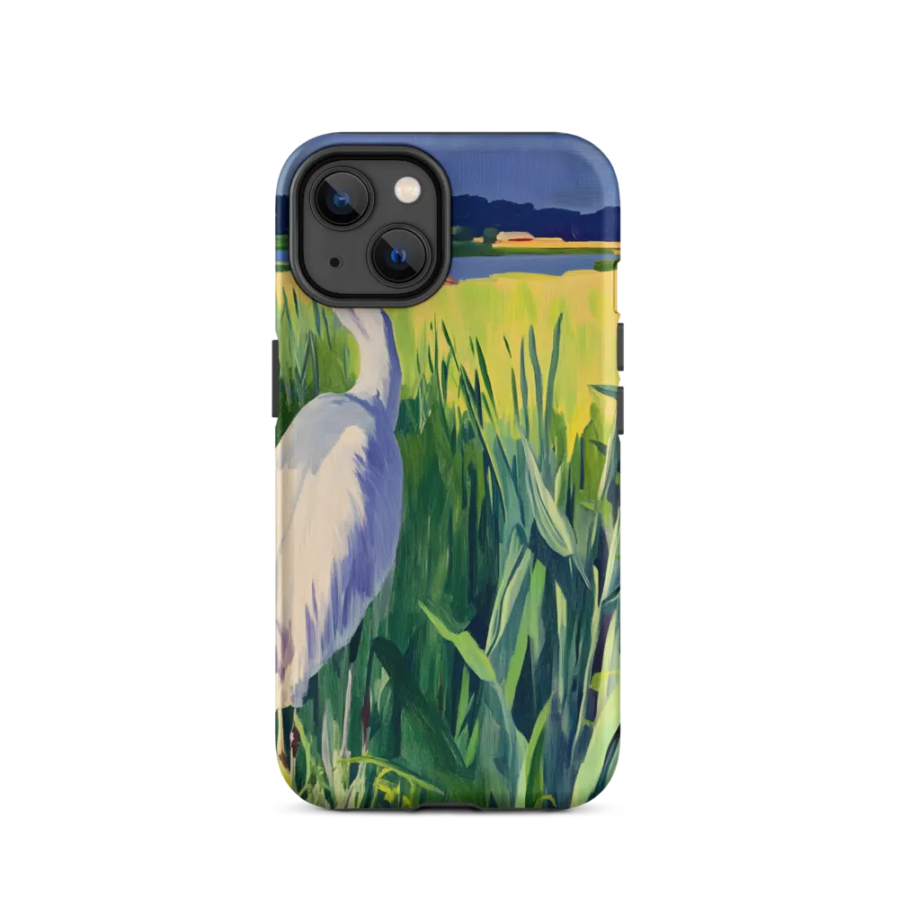 Graceful Presence: The Heron in the Meadow