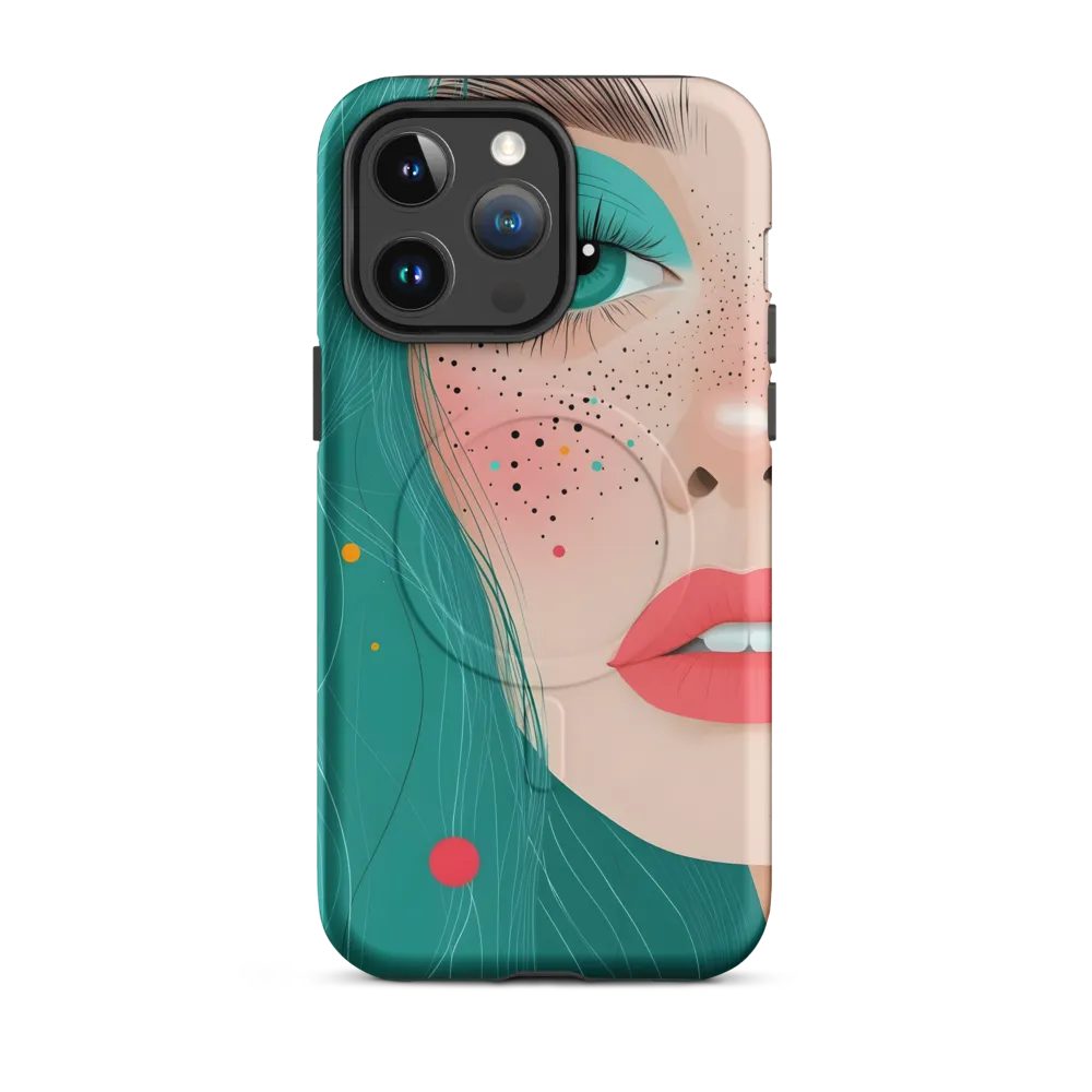 A Playful Portrait: Turquoise Temptation