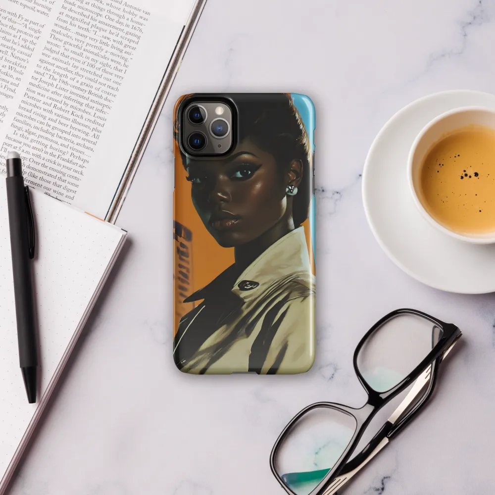 Urban Elegance: A Portrait of Confidence | Phone Case |  11 Pro Max | Snap Case | Glossy