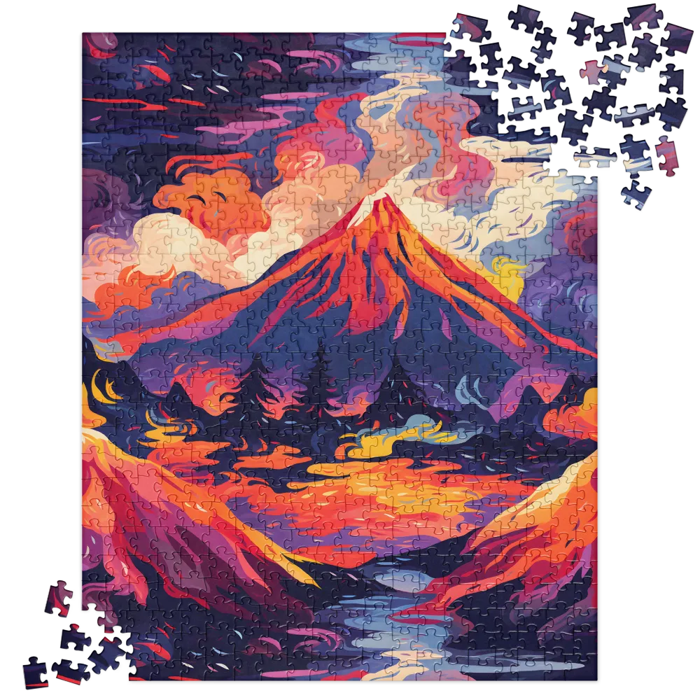 Fiery Majesty | Jigsaw Puzzle | 520 pieces