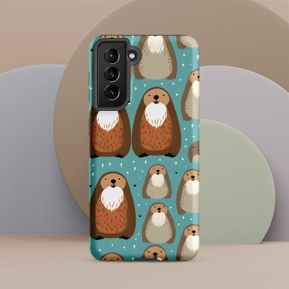 Whimsical Otter Pattern