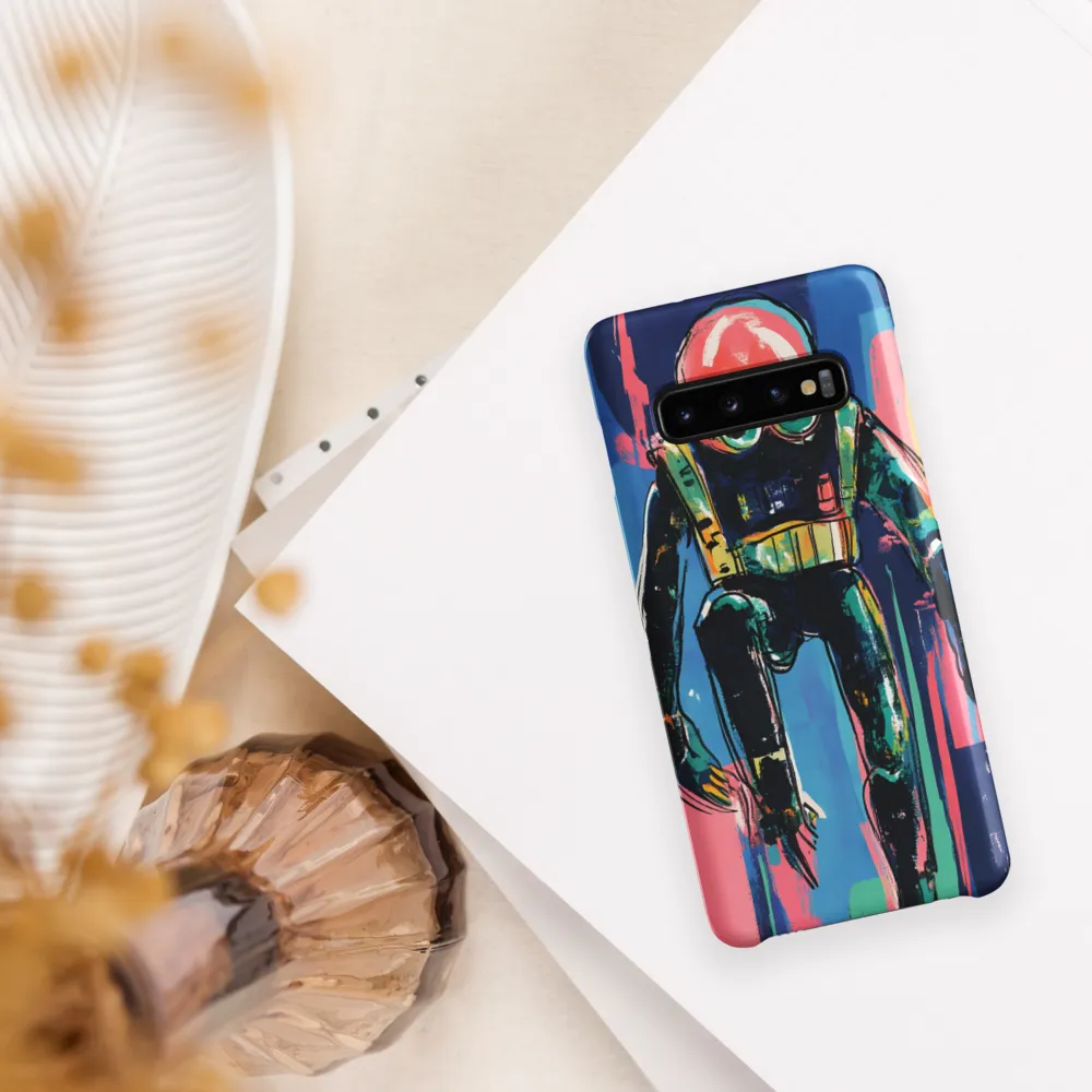 Diver in Vibrant Motion
