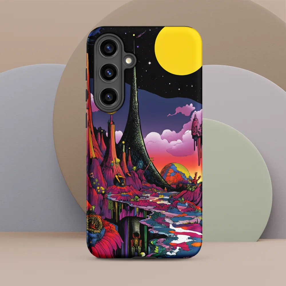 Celestial Dreams: A Journey Through an Alien Landscape