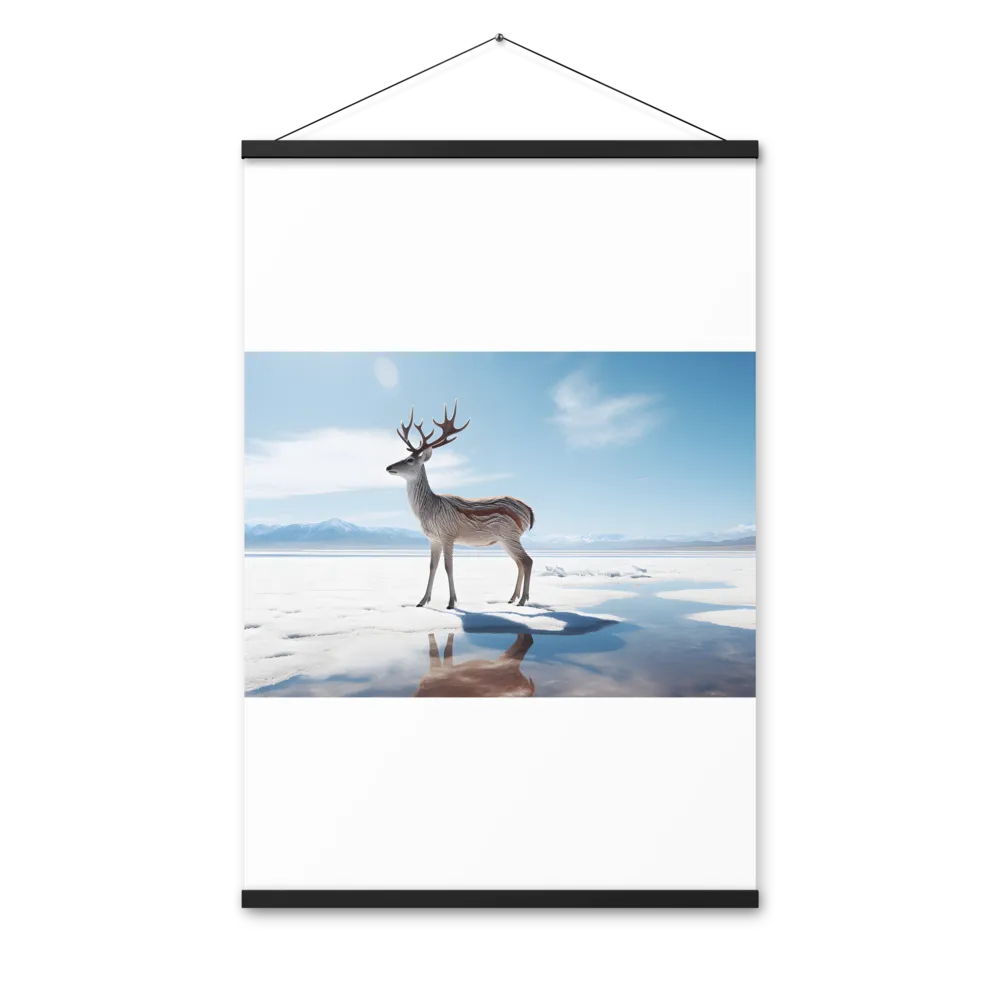 Majesty in Reflection | Poster With Black Wood Hanger | 24″×36″