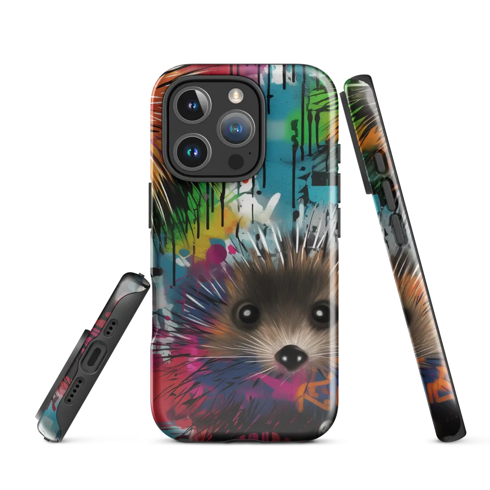 Whimsical Hedgehogs in a Kaleidoscopic Wonderland